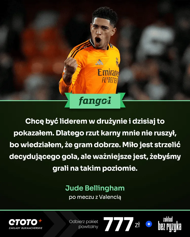 Bellingham to prawdziwy LIDER Realu Madryt?