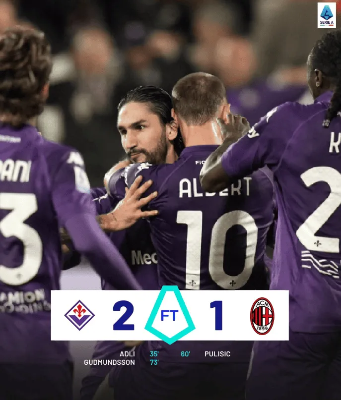 Fiorentina wygrała z Milanem!