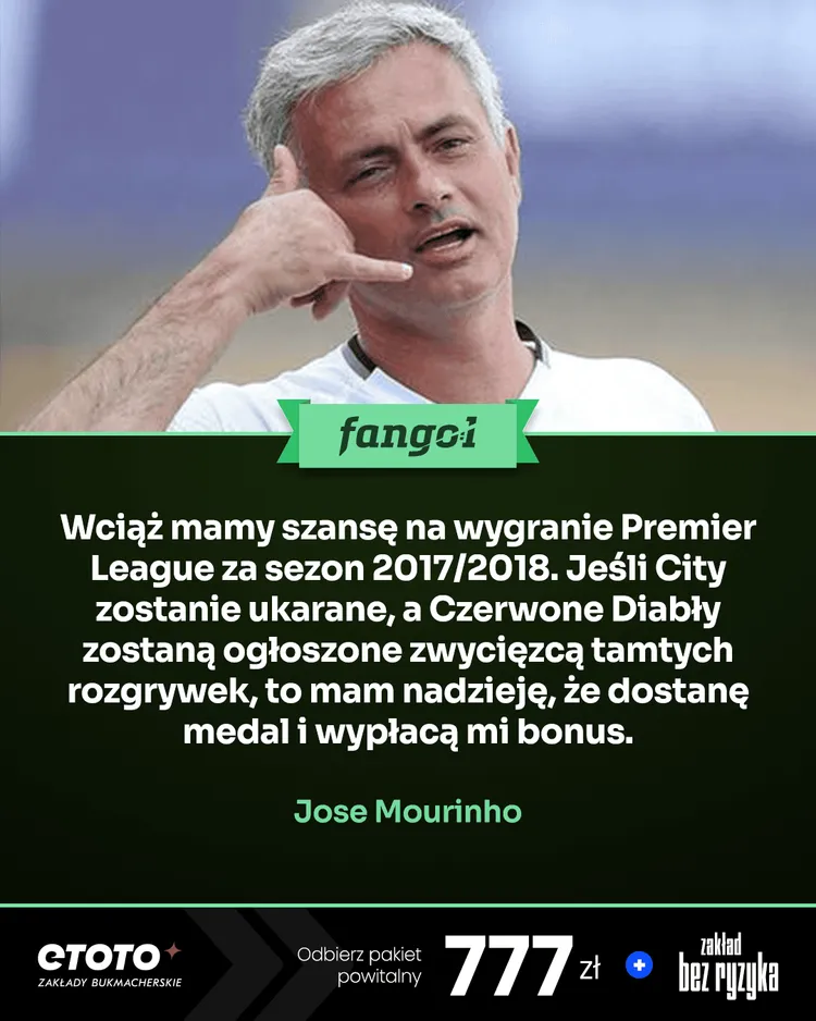 The Special One się nie zmienia