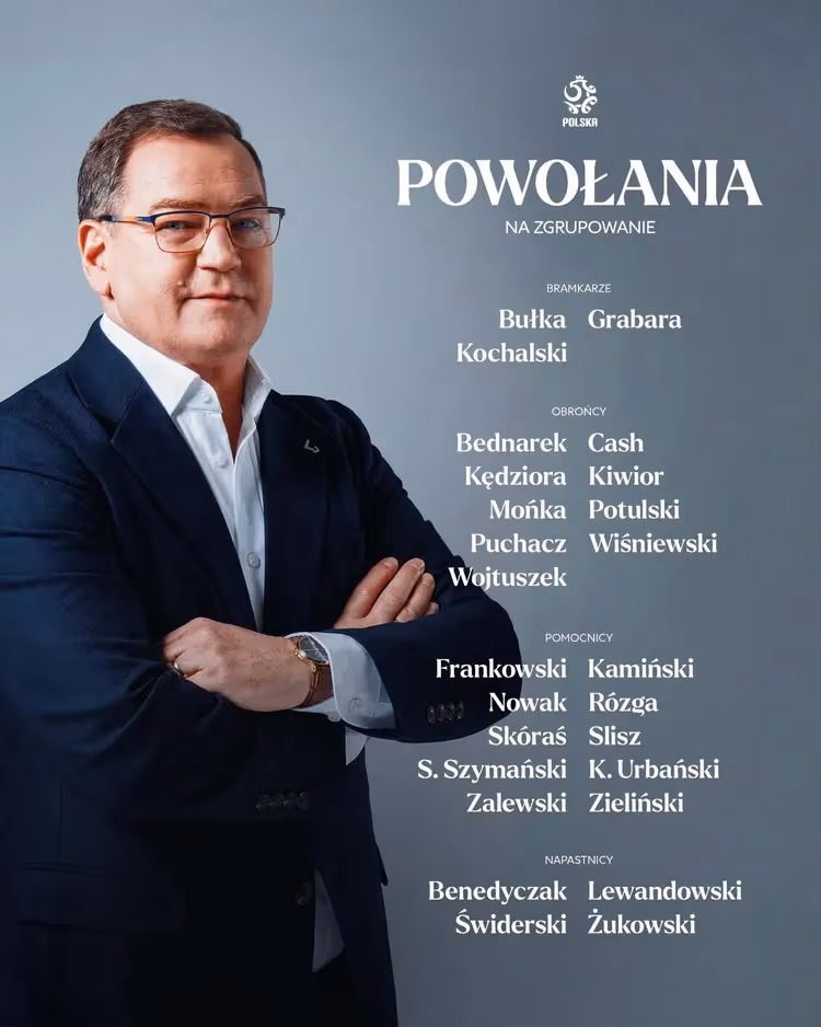 Tak wyglądają powołania na zgrupowanie reprezentacji Polski!