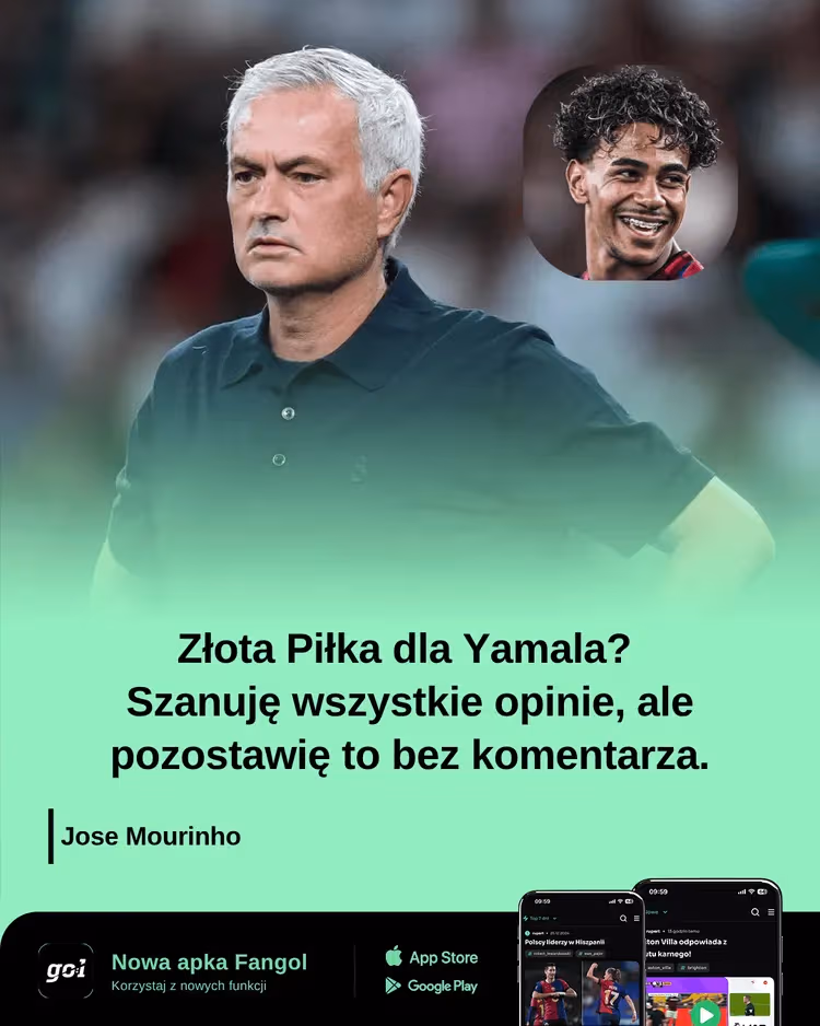 Jose Mourinho przedstawił swoje zdanie!