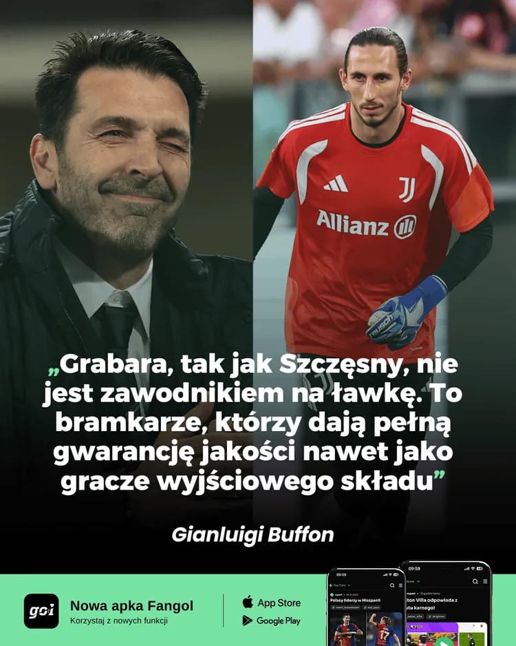 TAK Gianluigi Buffon określił Kamila GRABARĘ❗
