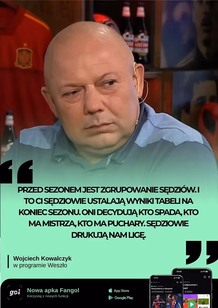 KOWAL NIE GRYZIE SIĘ W JĘZYK W TEMACIE SĘDZIÓW!