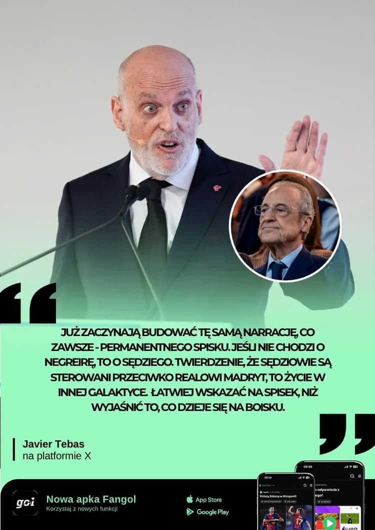 Szef La Liga uderza w Królewskich!