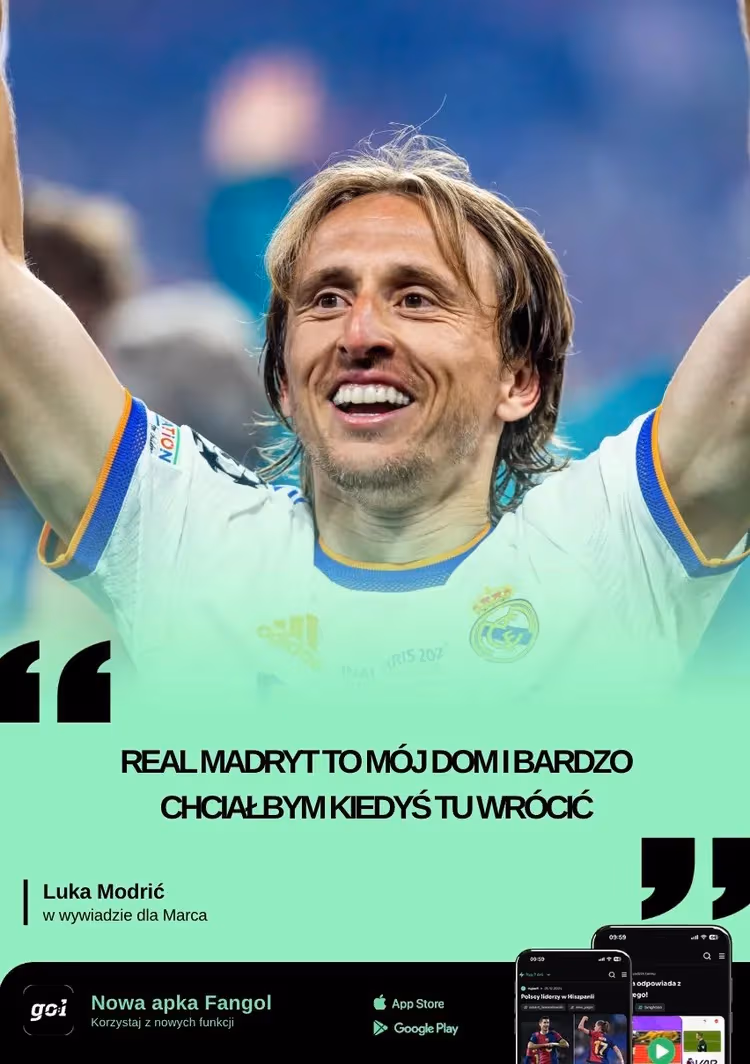 Luka Modrić zadeklarował powrót do Realu Madryt!? Poruszające słowa legendy dla „Marki”