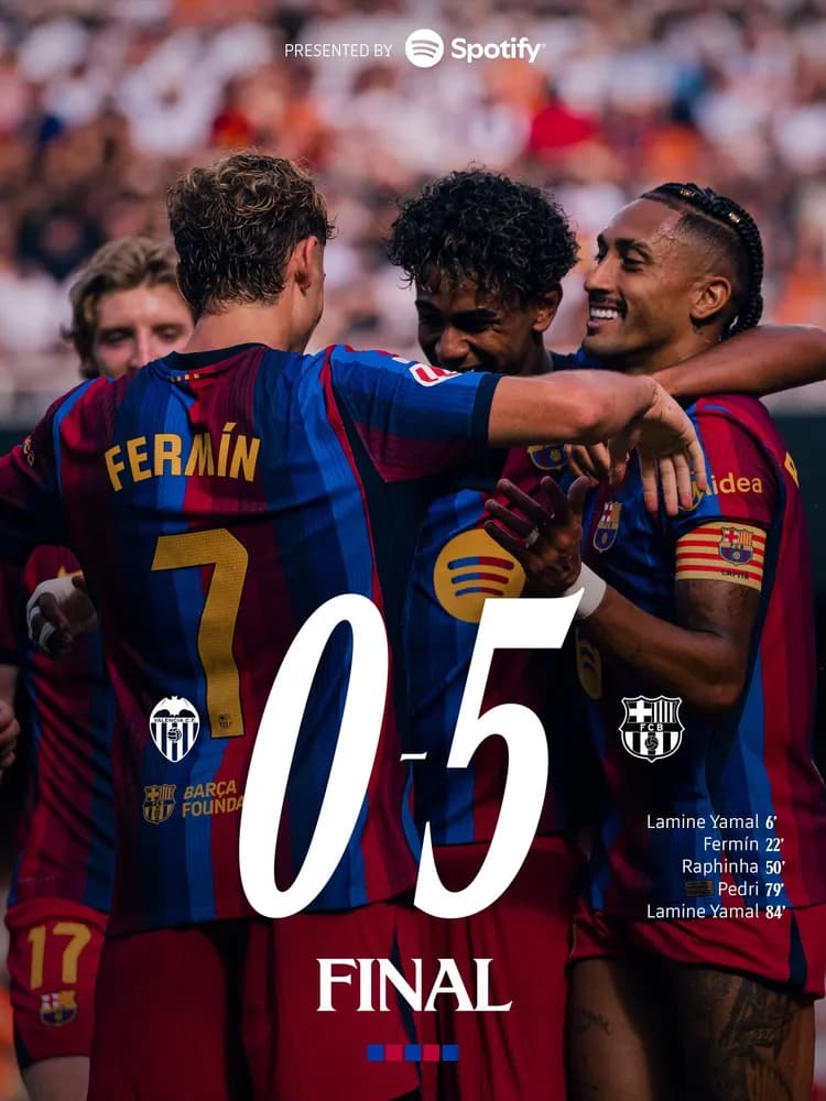 CO TO BYŁ ZA MECZ W WYKONANIU BARCY!!! MANITA NA MESTALLA