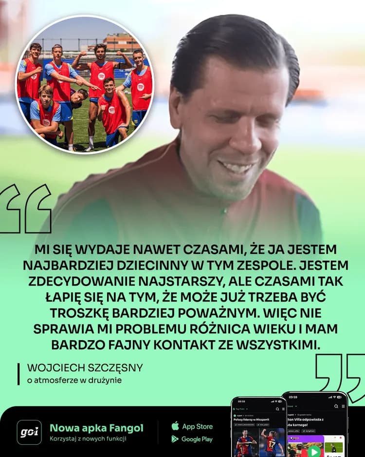 Szczęsny o tym jak się czuje w Barcelonie!