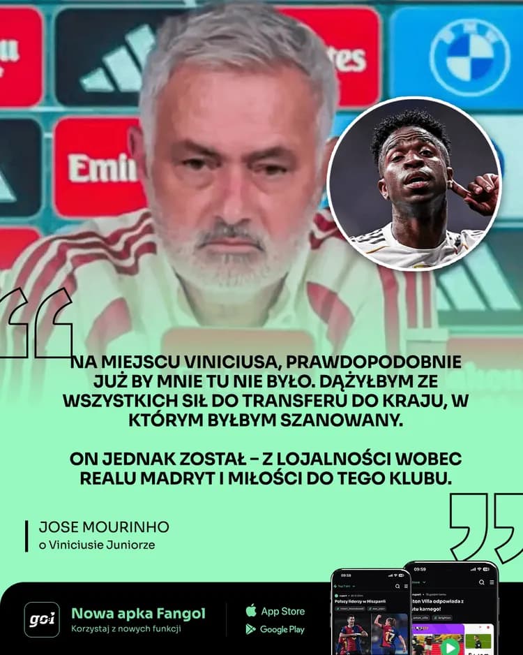 Mourinho sugeruje Viniemu zmianę klubu!